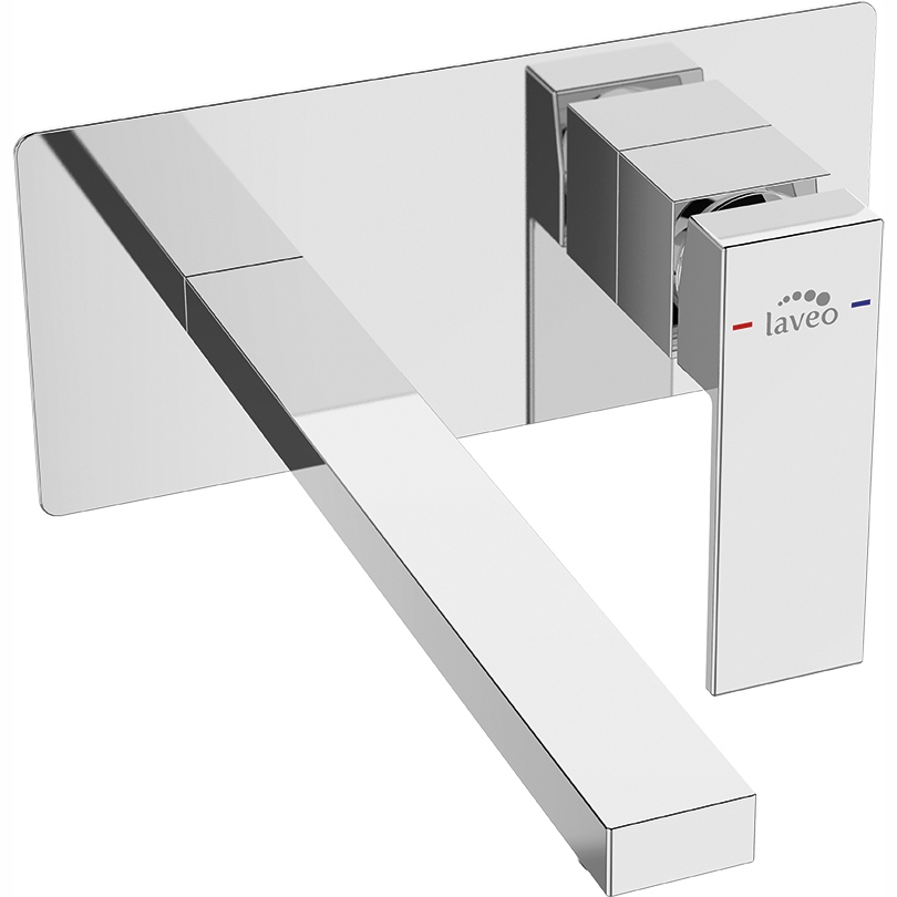 Laveo Kvadrato Bat Sfin P/Plaster Chrome Blq022p