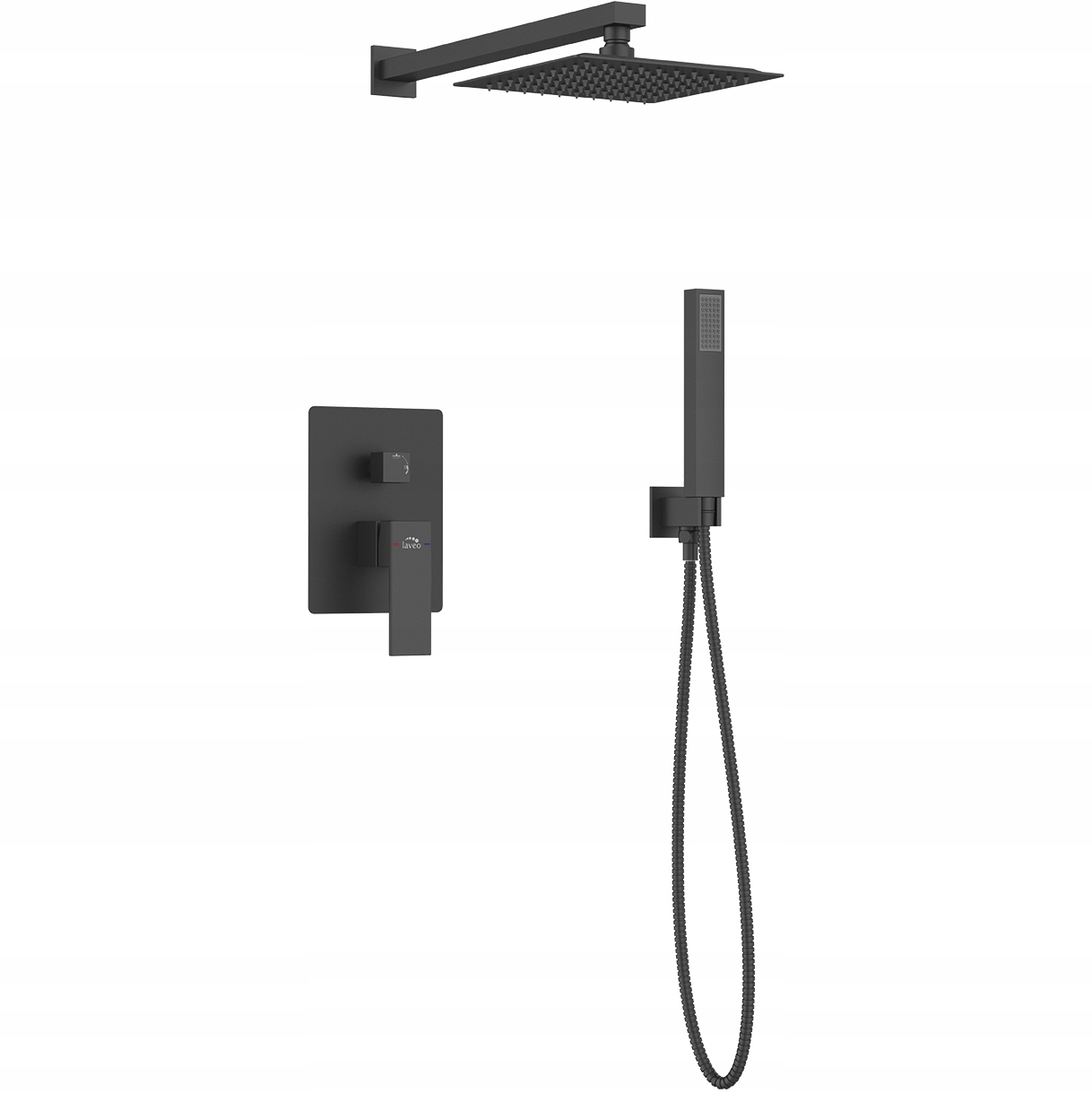 Laveo kvadrato sprejový set p/cín Black BLQ702P