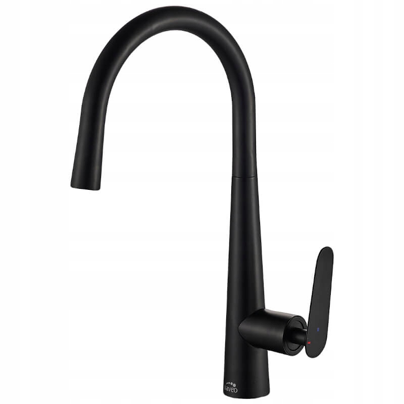 Kuchynská batéria - Laveo Nalda Black Bay768d Sink Batéria