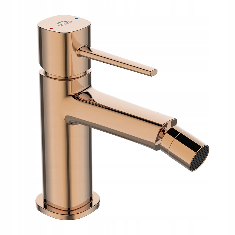 Laveo Polla bidet batéria zlato zlato ruža