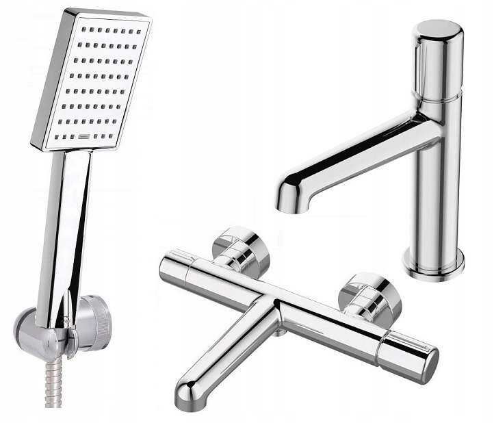Laveo Pretto Basin Tub batéria + kubický