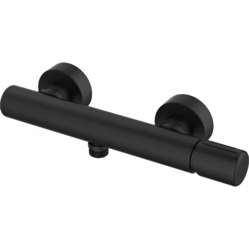 Laveo Pretto Battery Wall Shower Black BAO740D