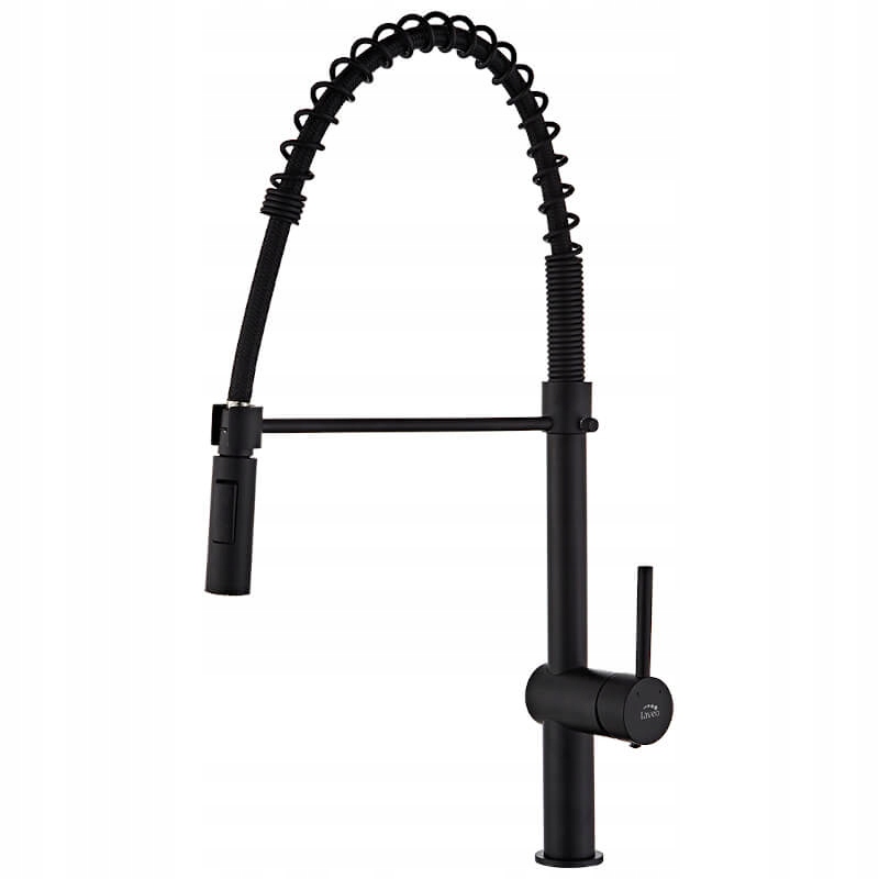 Kuchynská batéria - Laveo Rhea Black Bld 76sd Sink Batéria