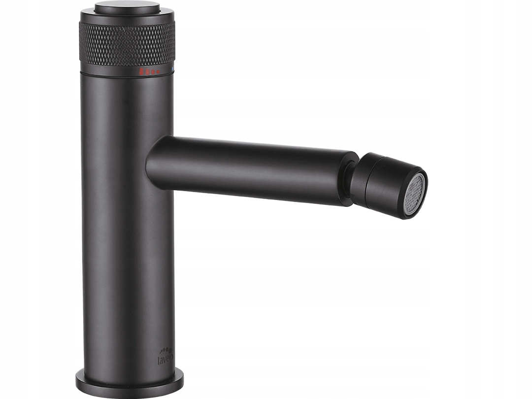 Laveo Volumo Black Bidet Battery BAV732D