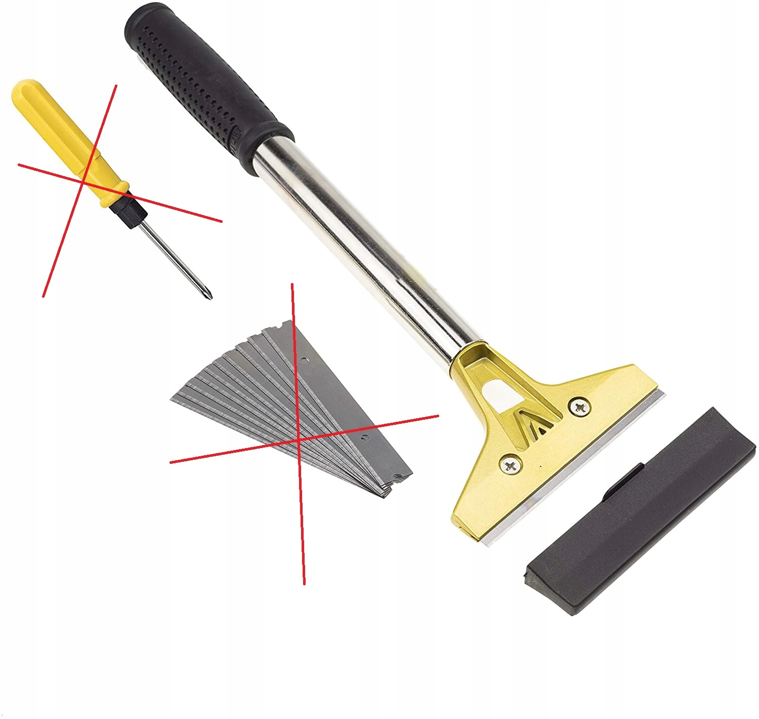 LDS priemyselné čistenie škrabky (32 cm)