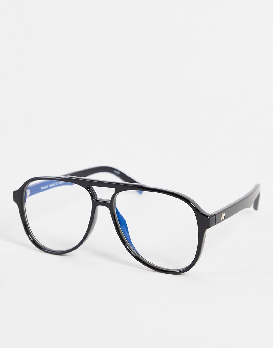 Pilotné okuliare materských škôl (letec) le Specs čierne