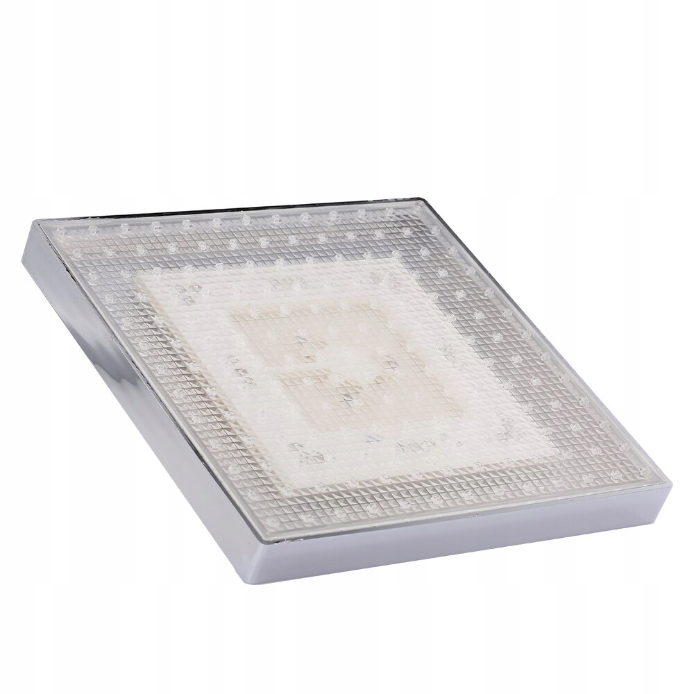 LED sprchová hlavica štvorcová dažďová sprchová hlavica
