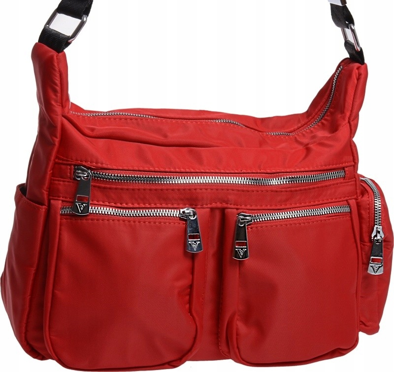Nylon Messenger Bag