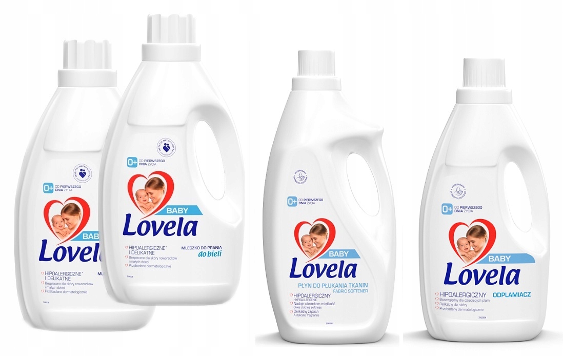 Prací gél - Lovela Baby MLECZKO BIEL 9 L REMBRIC Kvapalina