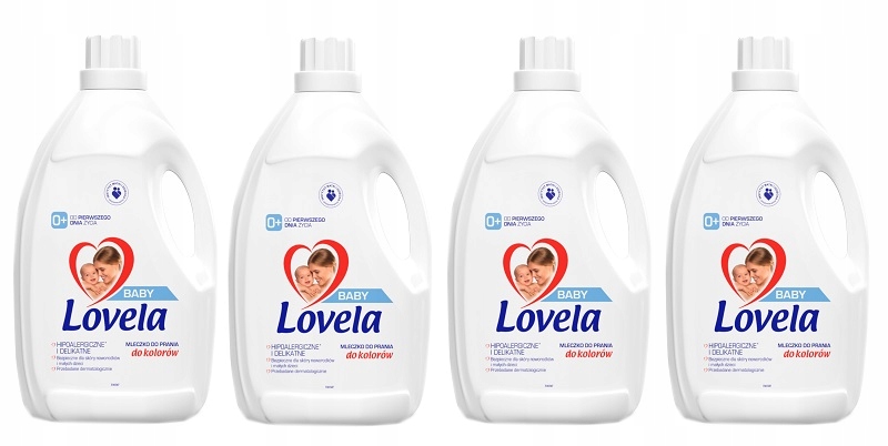 Prací gél - Lovela Baby Práčovňa 4x 2.9 l Farba