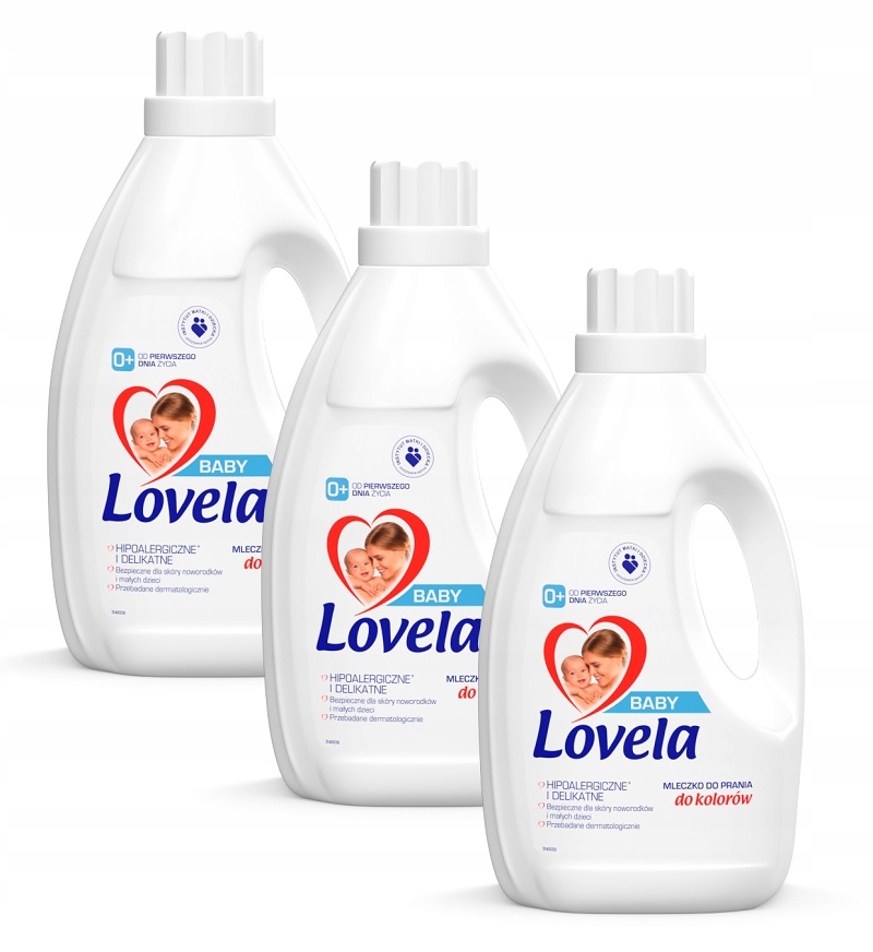 Prací gél - Lovela Detská bielizeň 8,7L / 96 Farba podložky