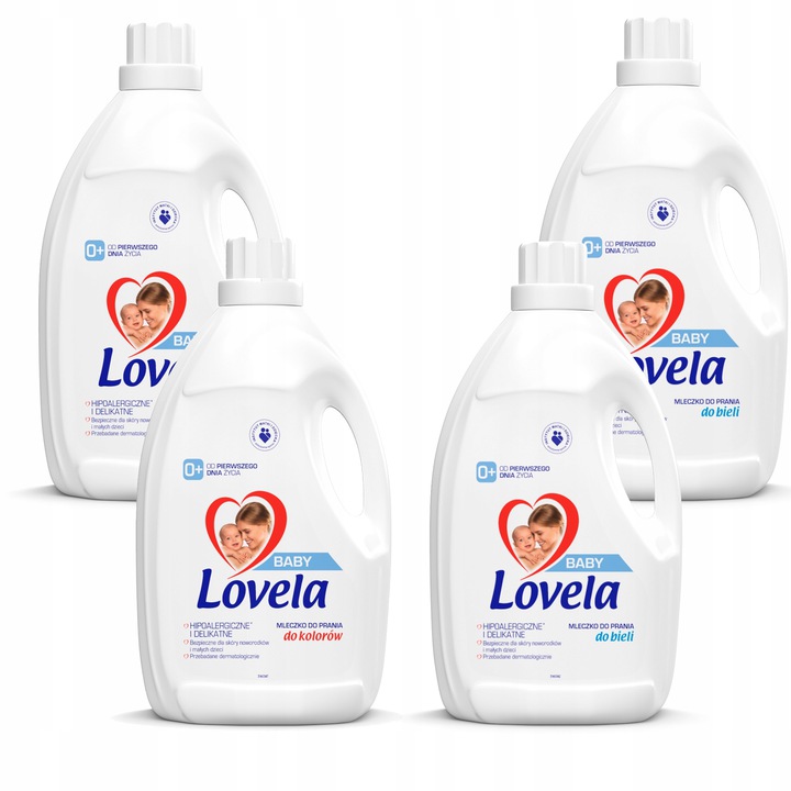 Prací gél - Lovela Baby Liquid Liquid Mix 4x2.9L 96PR