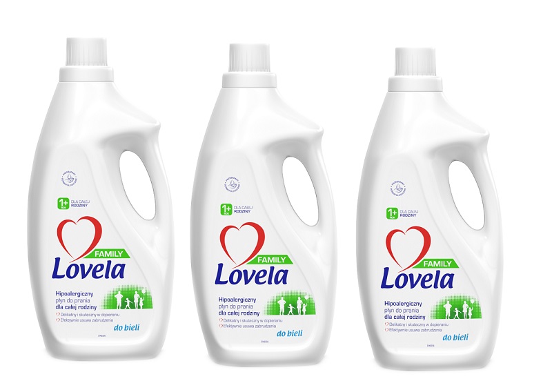 Prací gél - LOVELA Family Pracie mlieko 3x1,85 L biele