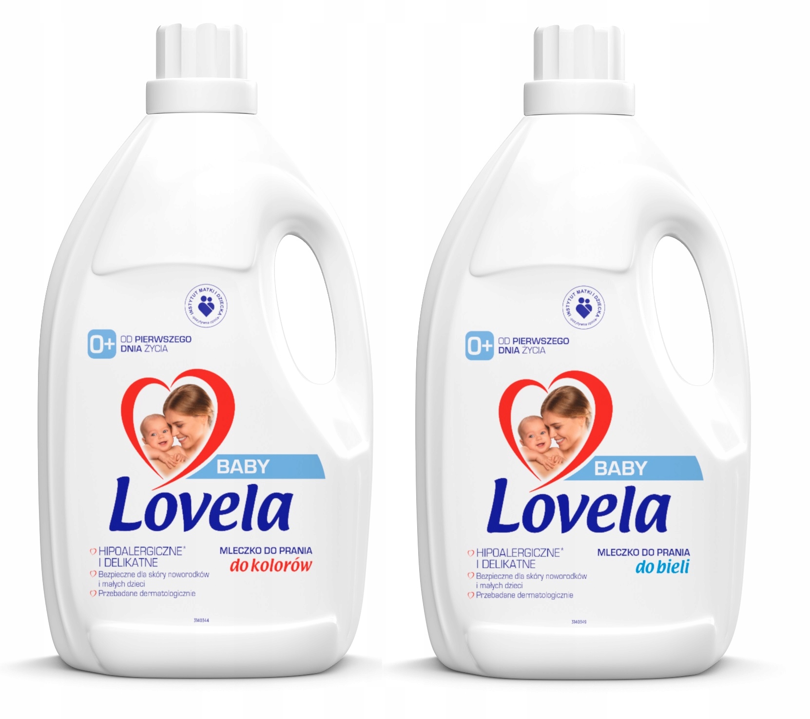 Prací gél - LOVELA Hypoalergénne prací mlieko 2 x 4,5 litra