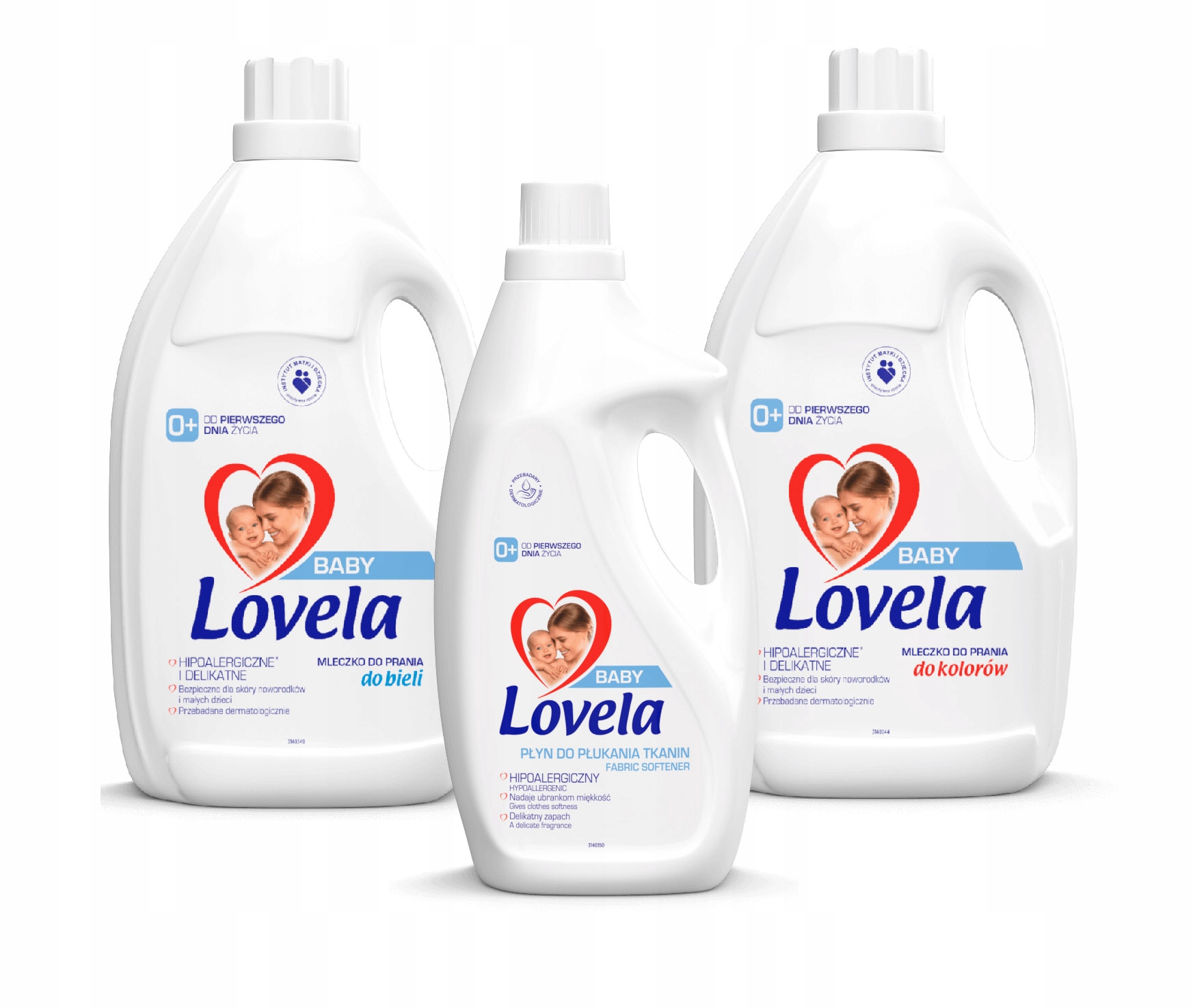 Prací gél - Lovela Detské umývanie Kit Biela farba