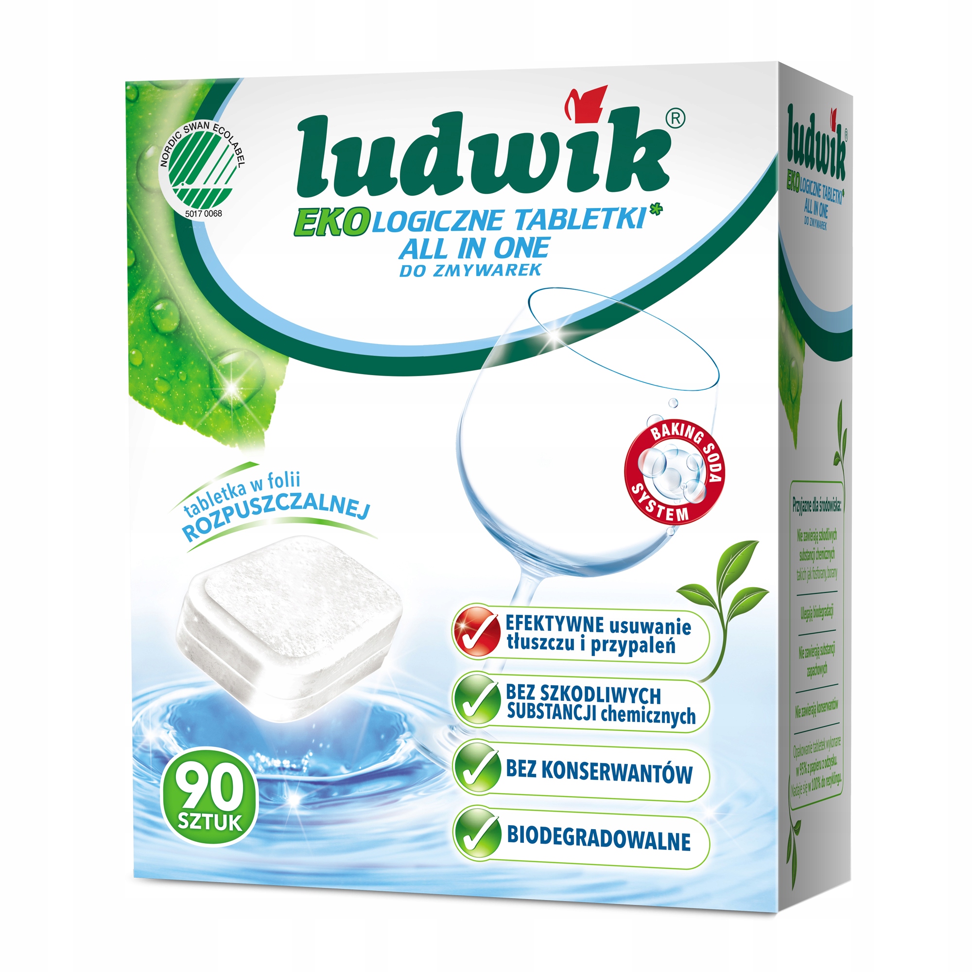 Louis tablety pre umývačku riadu v jednom ECO 90 ks.