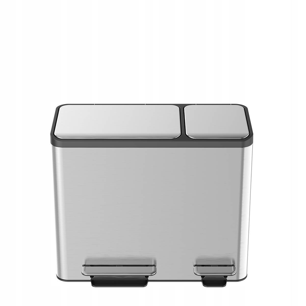 Lux Garbage Bin 2 komory pre segregáciu 45 l Eco