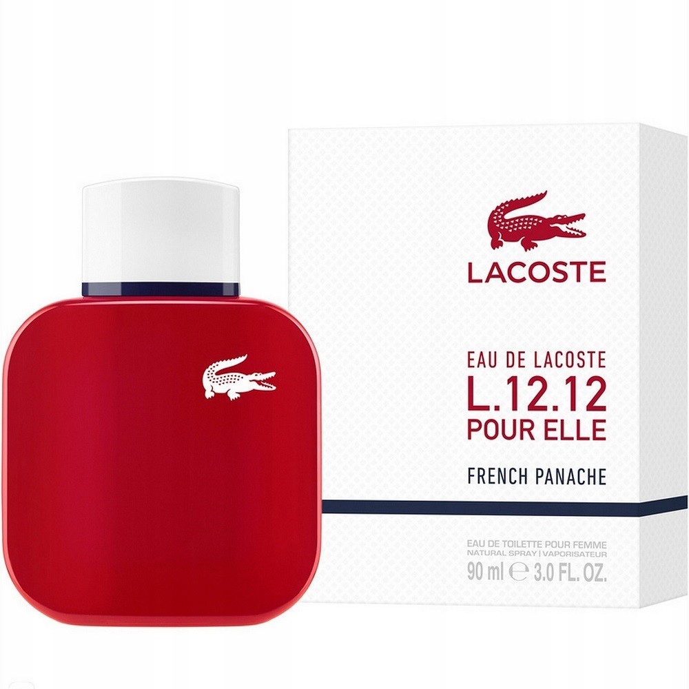 Lacoste L.12.12 Pour Elle French Panache, 90 ml, toaletná voda pre ženy, Tester