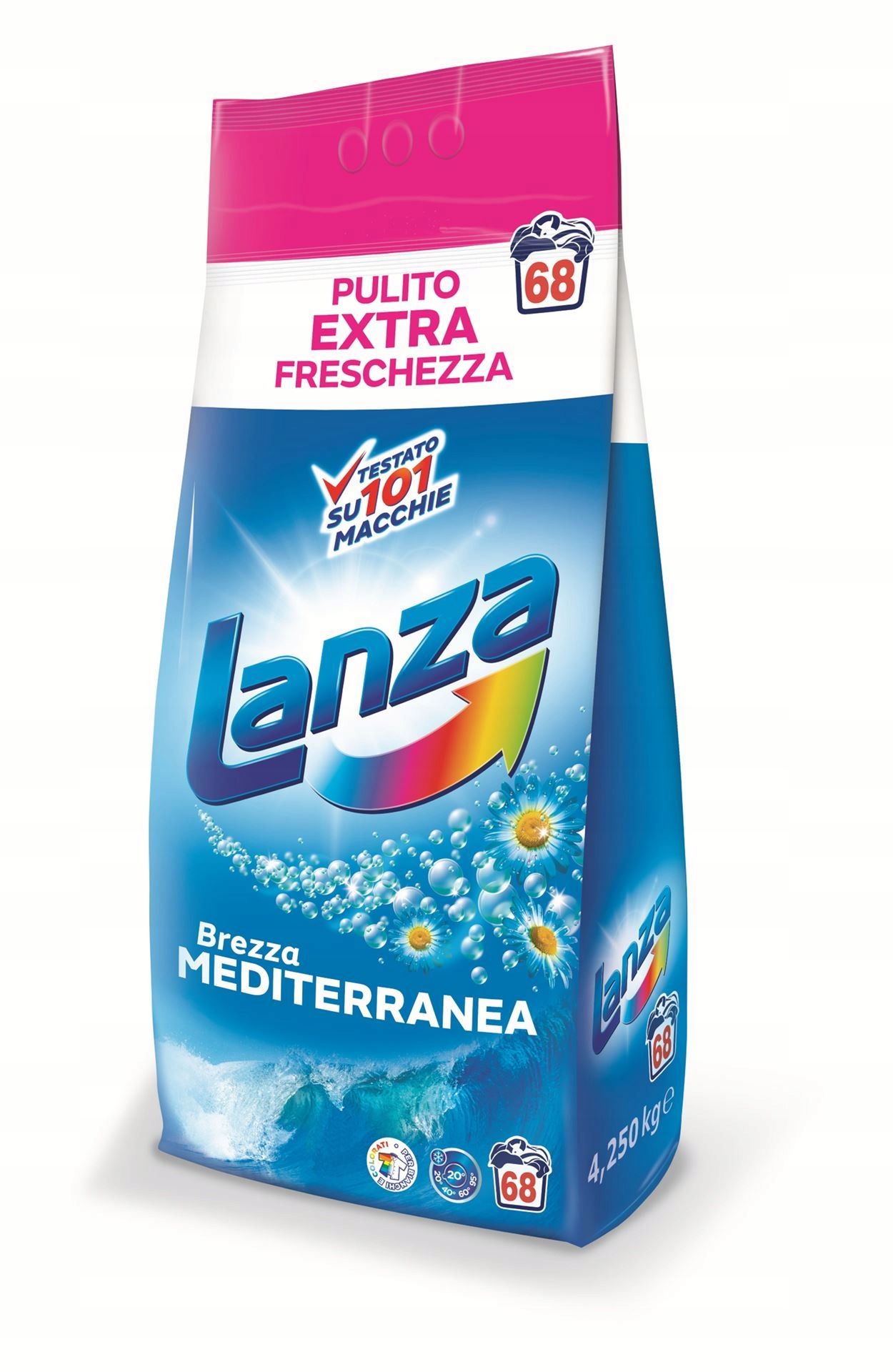 Prací prášok - Lanza prací prášok stredomorská sviežosť