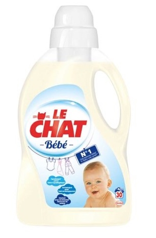 Prací gél - Le Chat Bebe citlivým umývacom gél 30
