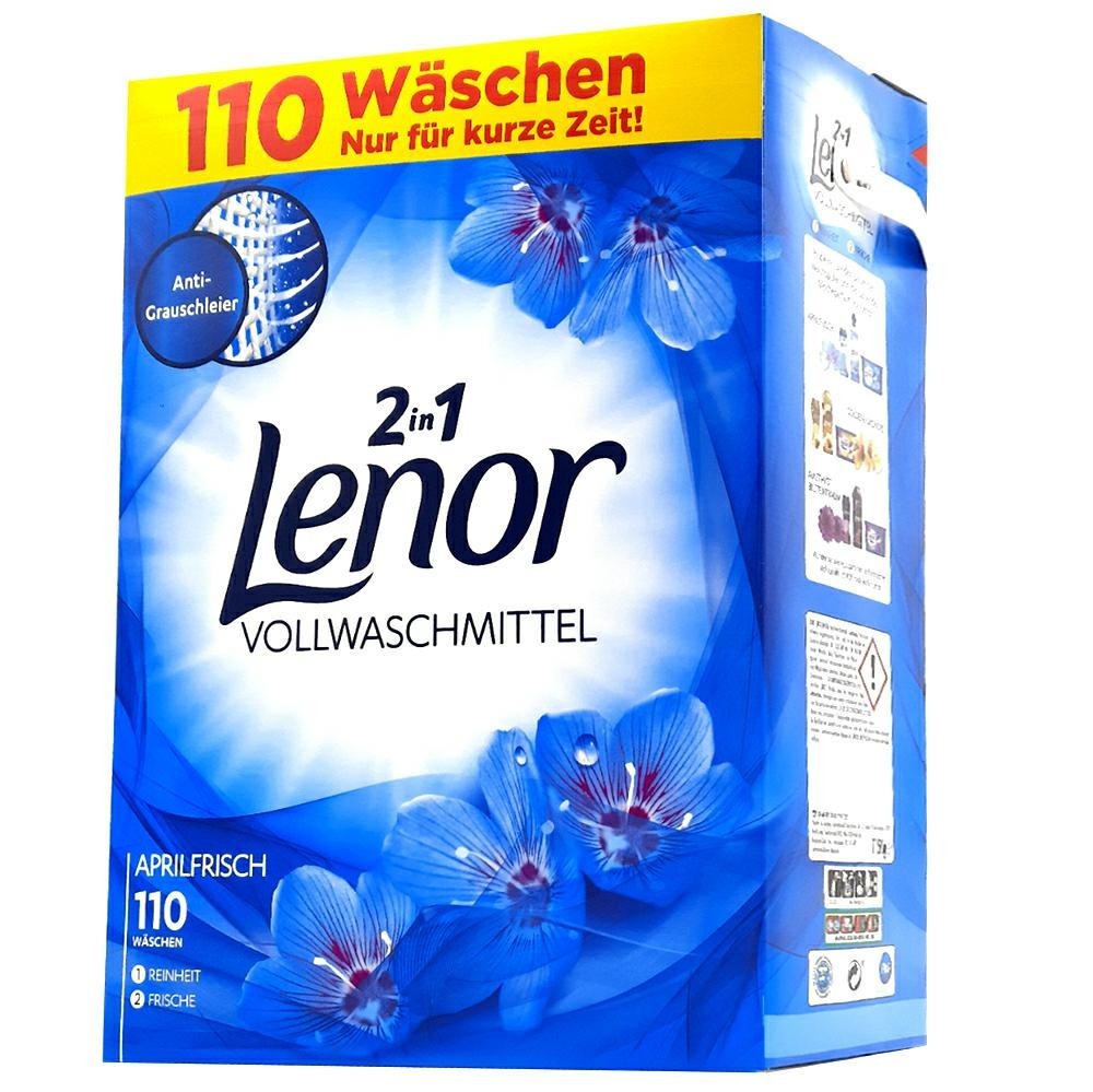 Prací  prášok - LENOR APRILLOCKA PROASTNOSTI 110PRENU 7,15KG