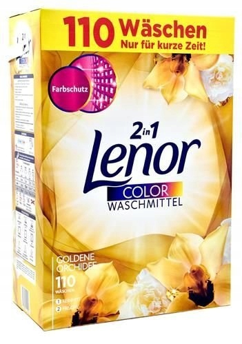 Prací prášok - LENOR COLOR 2W1 - 7.150 kg - 110 WASCE