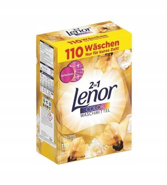 Prací prášok - Lenor Powder Zlatá orchidea 110p FARBA od DE