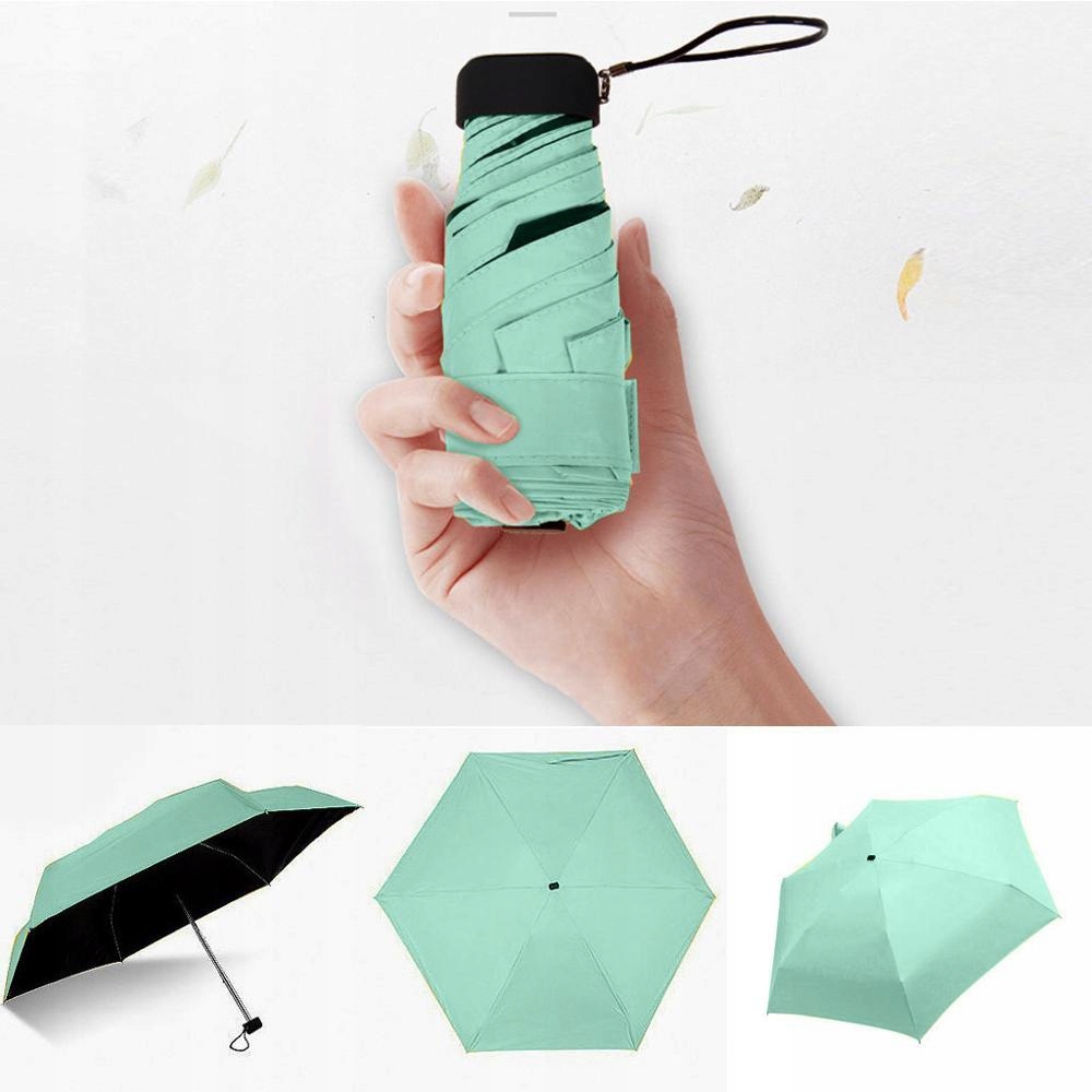 Ľahké vreckové mini dáždnik Dážď ženy Windpr