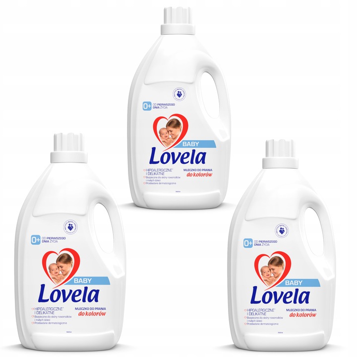 Prací gél - Lovela Baby Hypoalergénna Mieczka Farba 13.5L