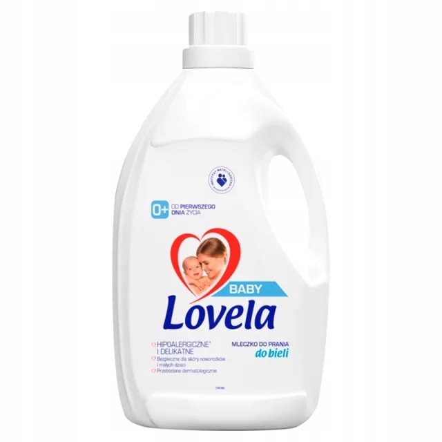 Prací gél - Lovela BABY mlieko na pranie hypoalergénne 4,5L