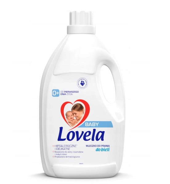Prací gél - Lovela Baby White mlieko na pranie pre dojčatá