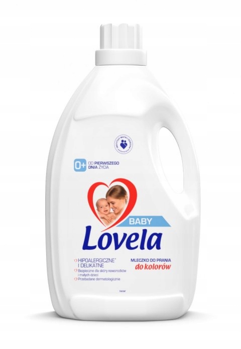 Prací gél - Lovela - Detské hypoalergénne umývacie mlieko UBR