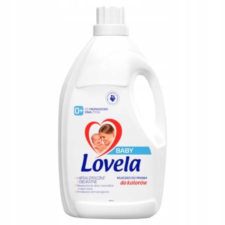 Prací gél - Lovela Baby Farba umývanie mlieka 4,5 l