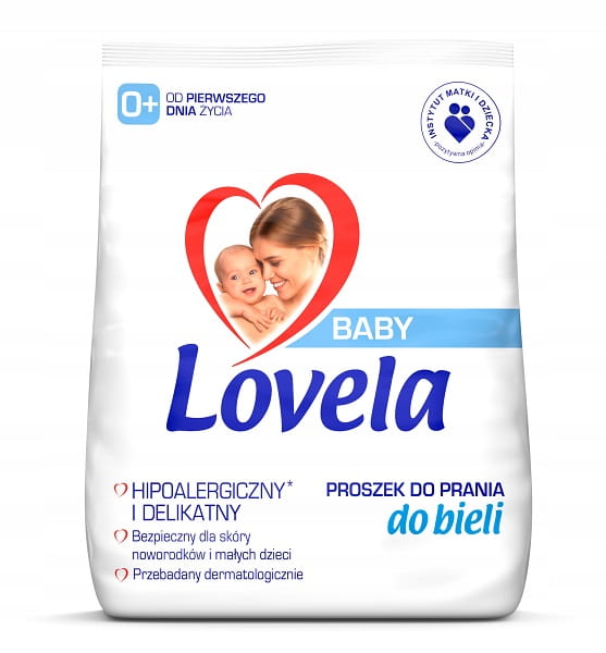 Prací  prášok - Lovela Baby biely prací prášok pre deti