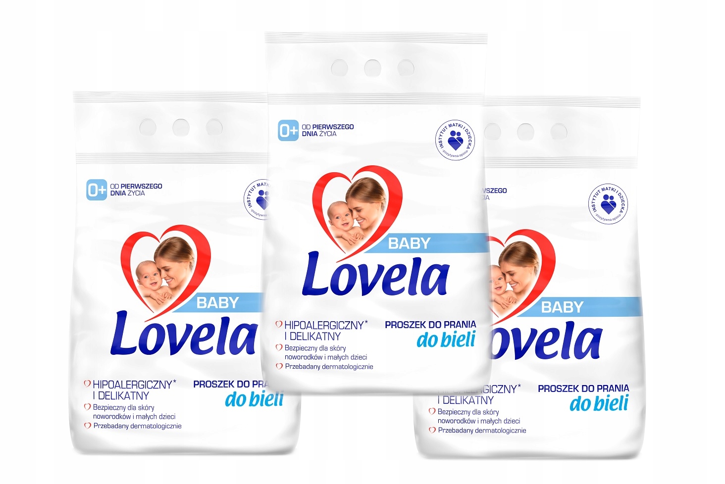 Prací prášok - Lovela Baby Prášok 3x1,3kg / 39PR biele