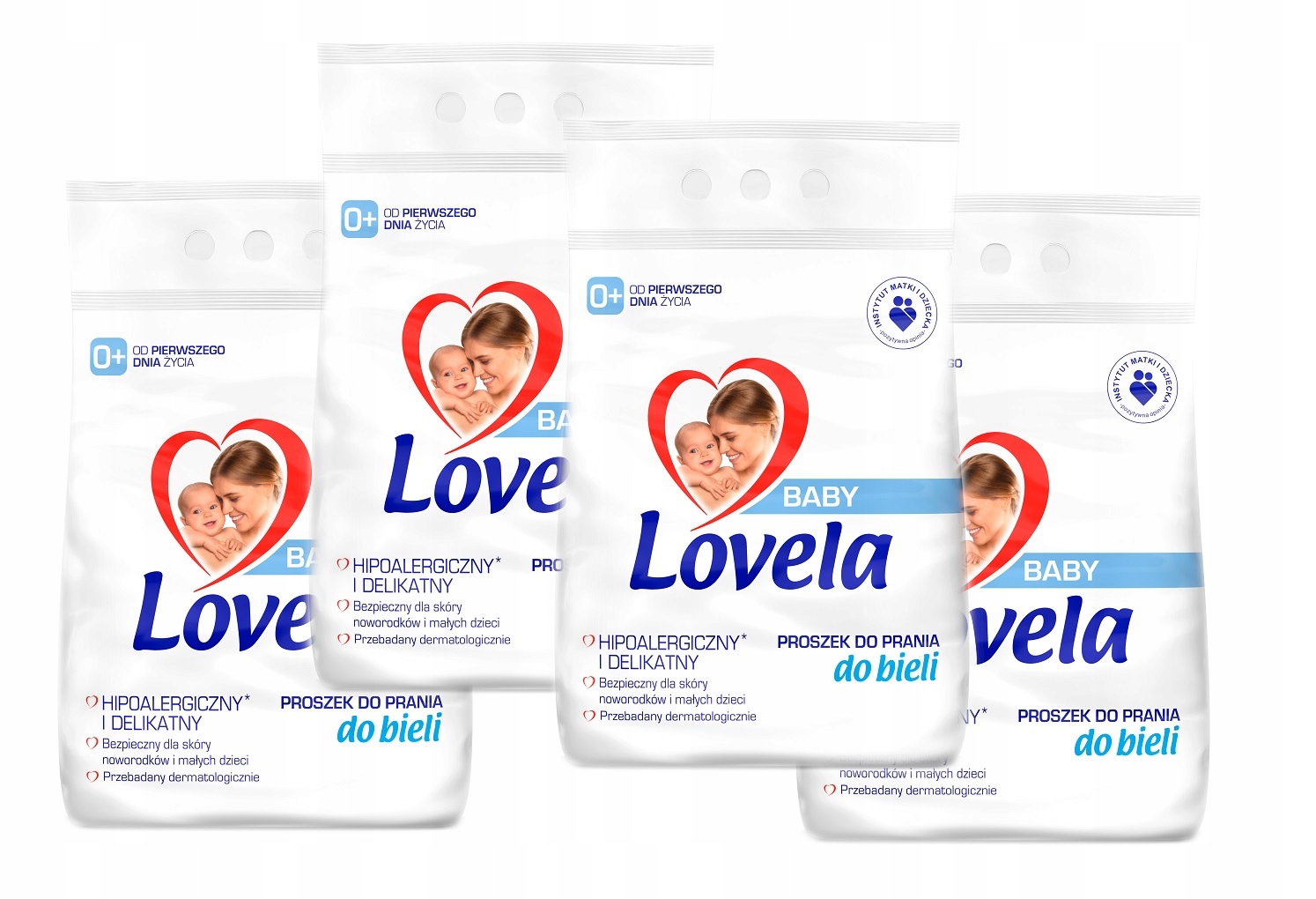 Prací prášok - Lovela Baby Prášok 4x1,3kg / 52PR biela