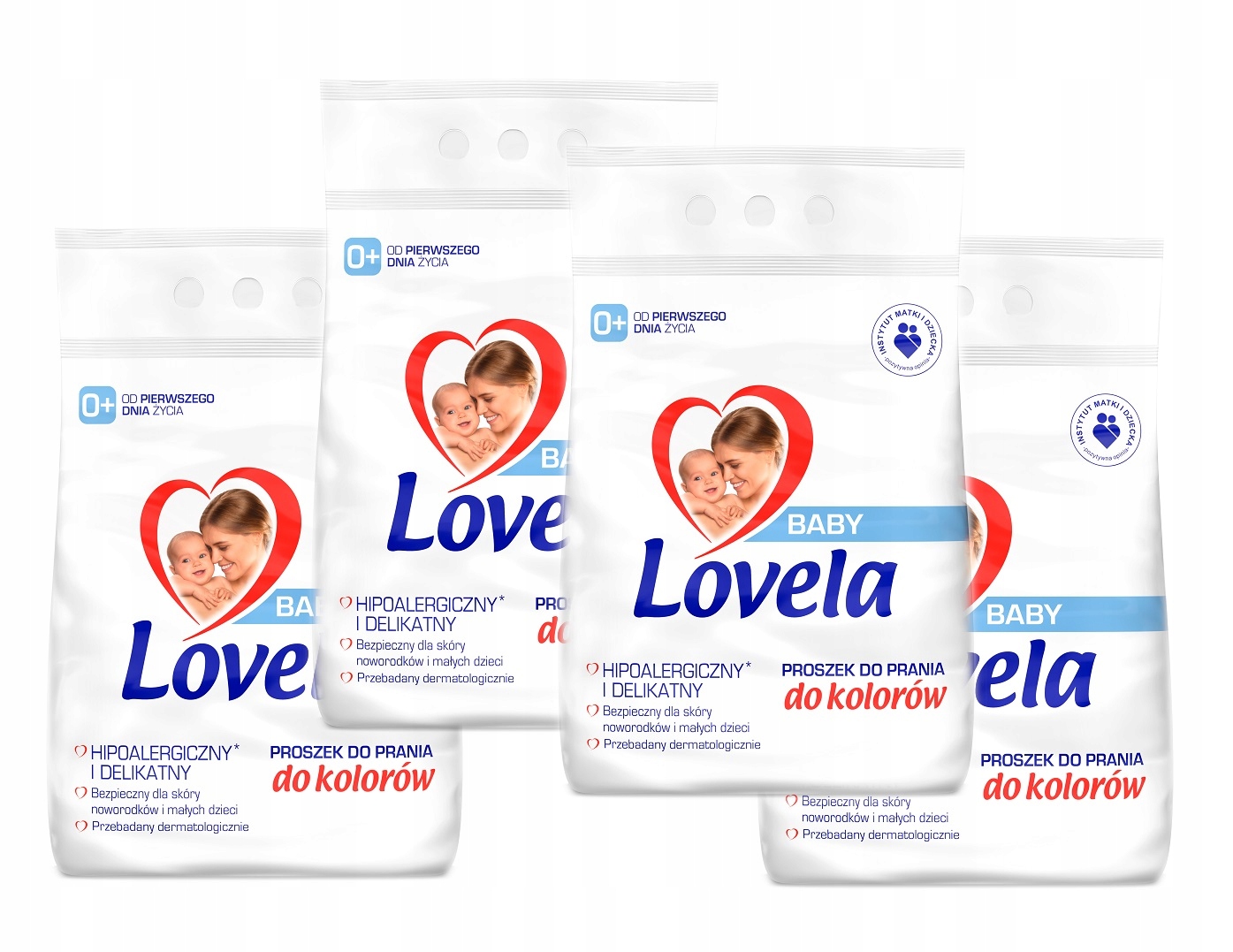 Prací prášok - Lovela Powder Baby 4x1,3KG / 52PR Farba