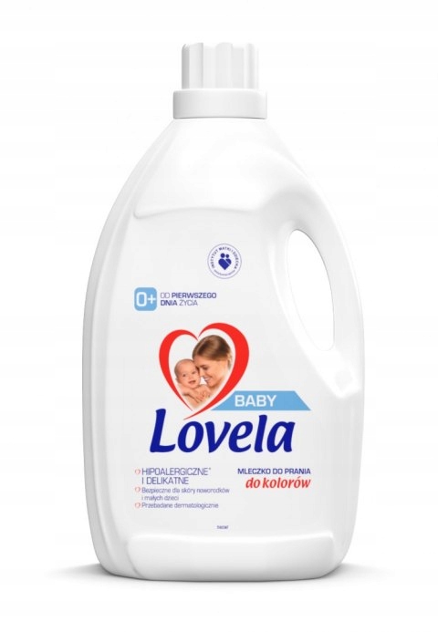 Prací gél - Lovela umývanie mlieka dieťa 4.5L farba