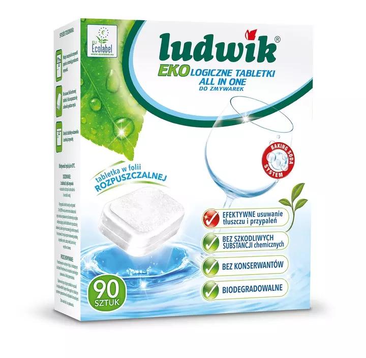 Ludwik Ekologické tablety pre umývačky riadu EKO 90 ks