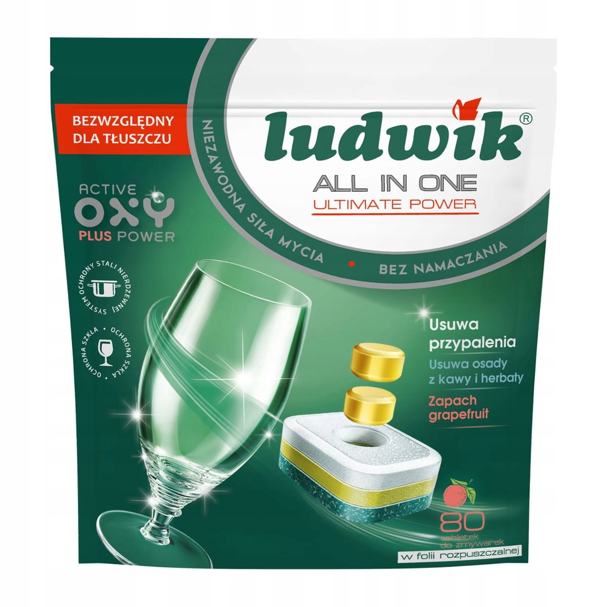 Ludwik Tablets Active Oxy Ultimate Grapefruit 80