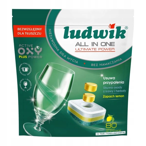 Ludwik tablety pre citrón 80ks