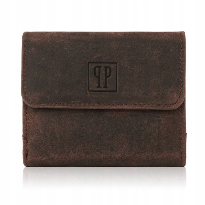 Peňaženka - Paolo Peruzzi peňaženka Prírodná koža hnedá produkt T-11-BB-Womens