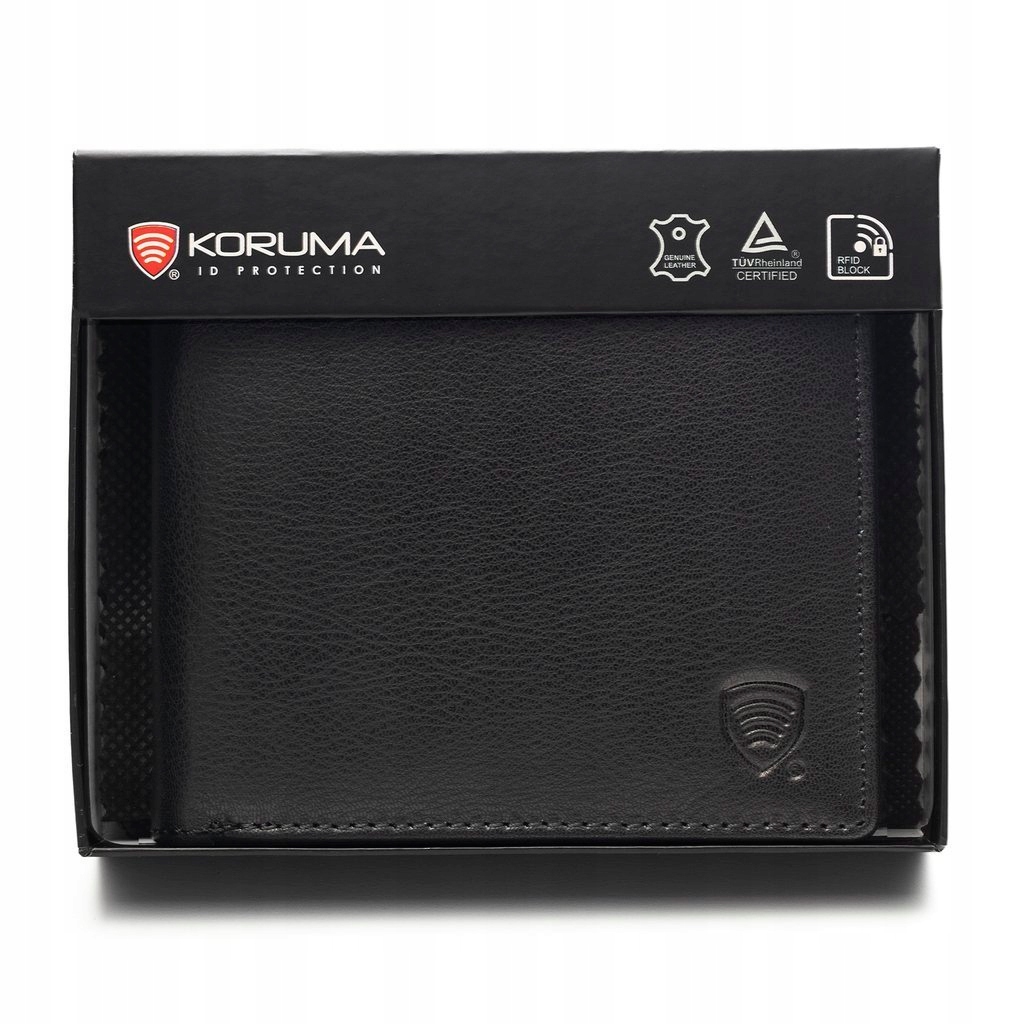 Peňaženka - Coruma Wallet Natural Leather Black SM -901GBL - pánsky produkt