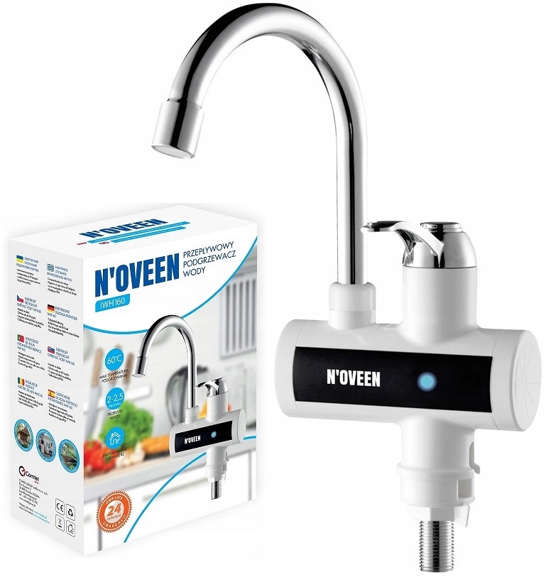 Kuchynská batéria - Mas24 Flow Ohriepk vody Noveen IWH 160