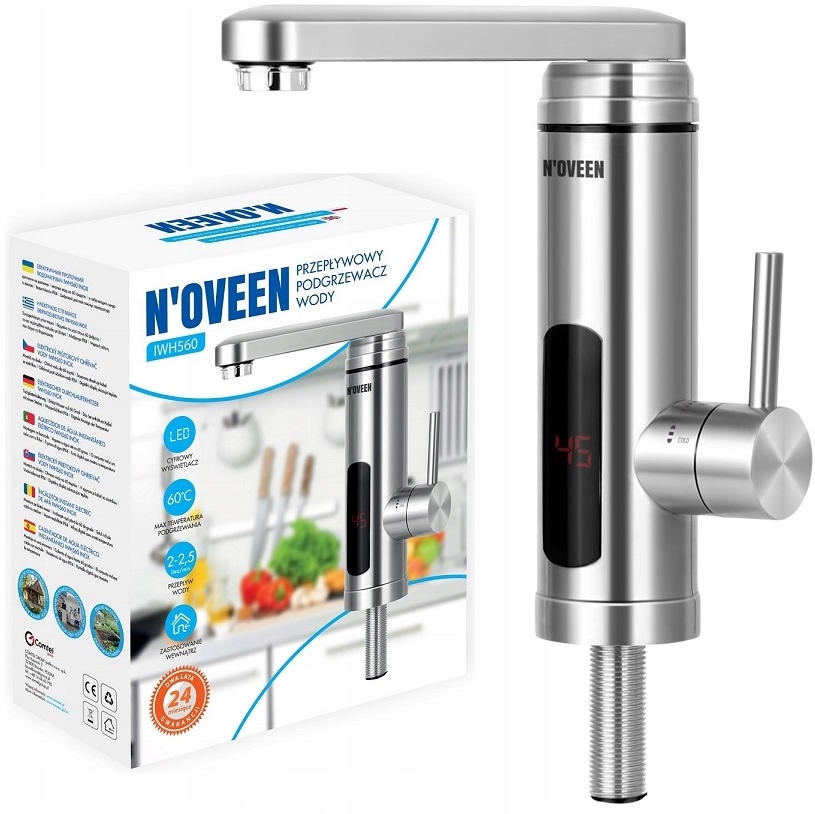 Kuchynská batéria - Mas24 Flow Ohriepk vody Noveen IWH 560