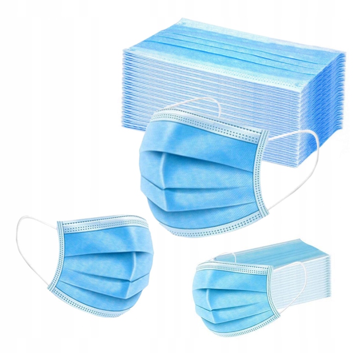 Ochranná maska jedna -časová maska 200 PCS 3W