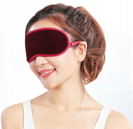 Maska na spanie - Polyester Band 01 Black