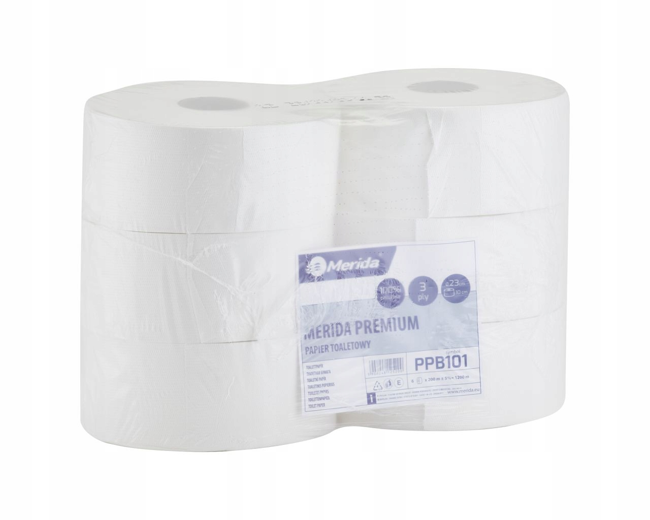 Merida Premium toaletný papier biele 3 vrstvy