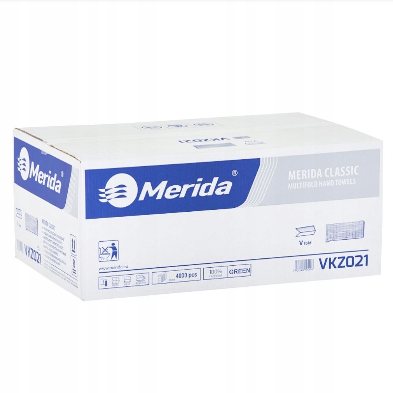Papierové utierky Merida Green 4000 PCS VKZ021