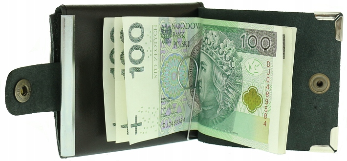 Peňaženka - Banková čierna kožená čierna, žltá 2022 - Unisex Product